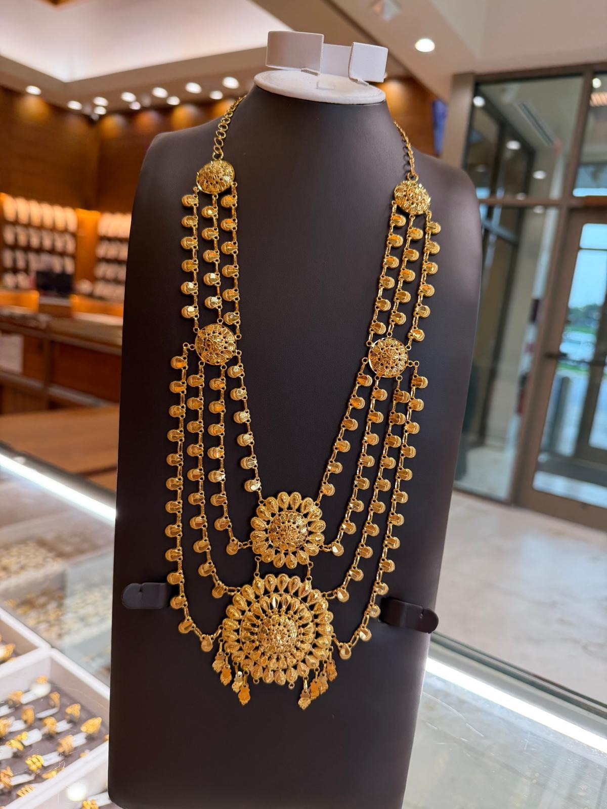 21K Gold Long Necklace – SW33363